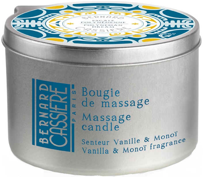 Bougie de massage Vanille & Monoï Bernard Cassière